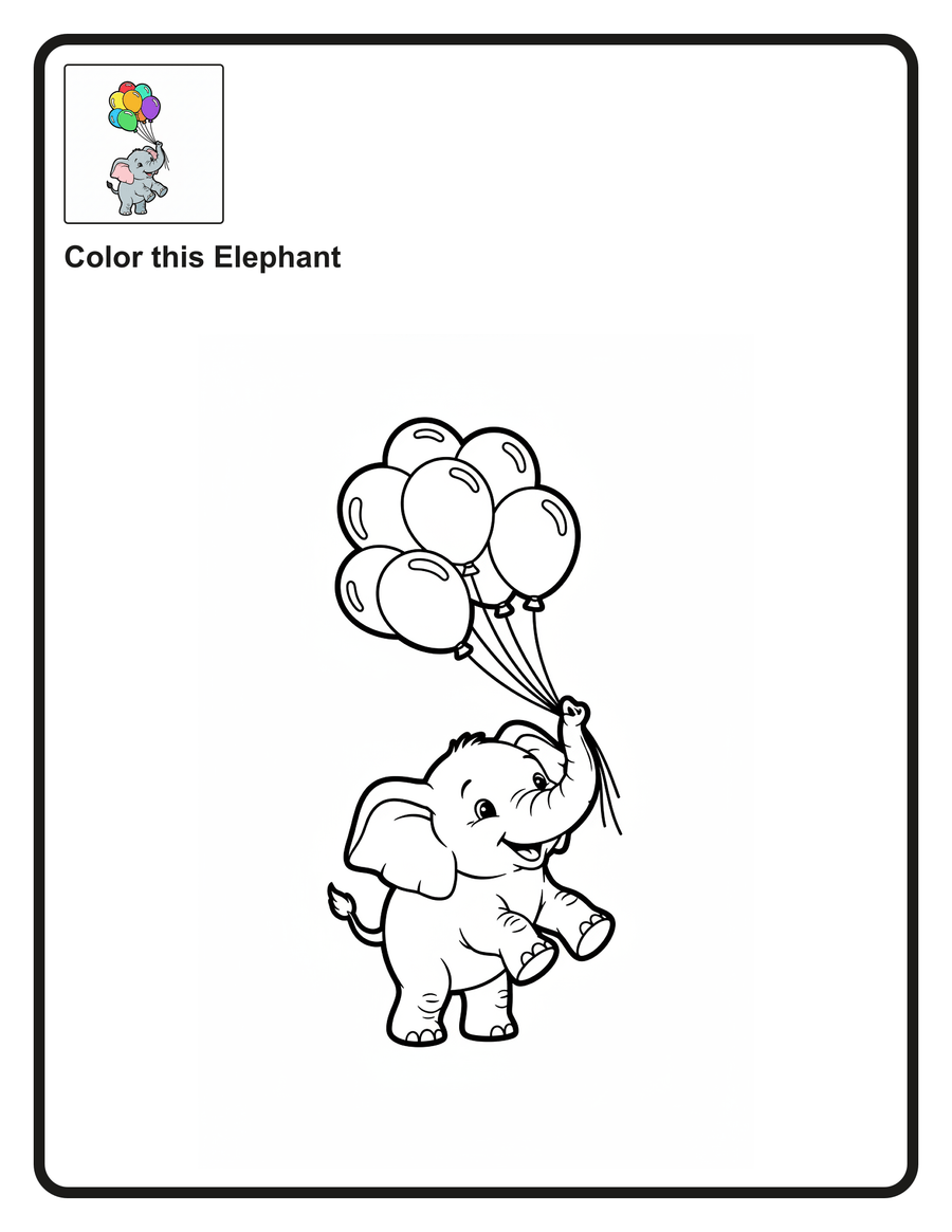 Real AI-generated finished KDP-ready interior page with border, margin, and answer key