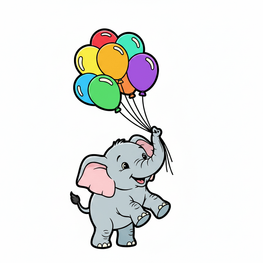Real AI-generated result: same drawing, colorized to match exactly
